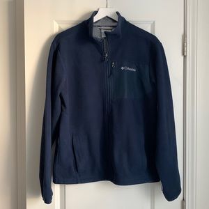 Columbia fleece zip up jacket